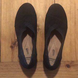 Clark’s Suede Dress Flats
